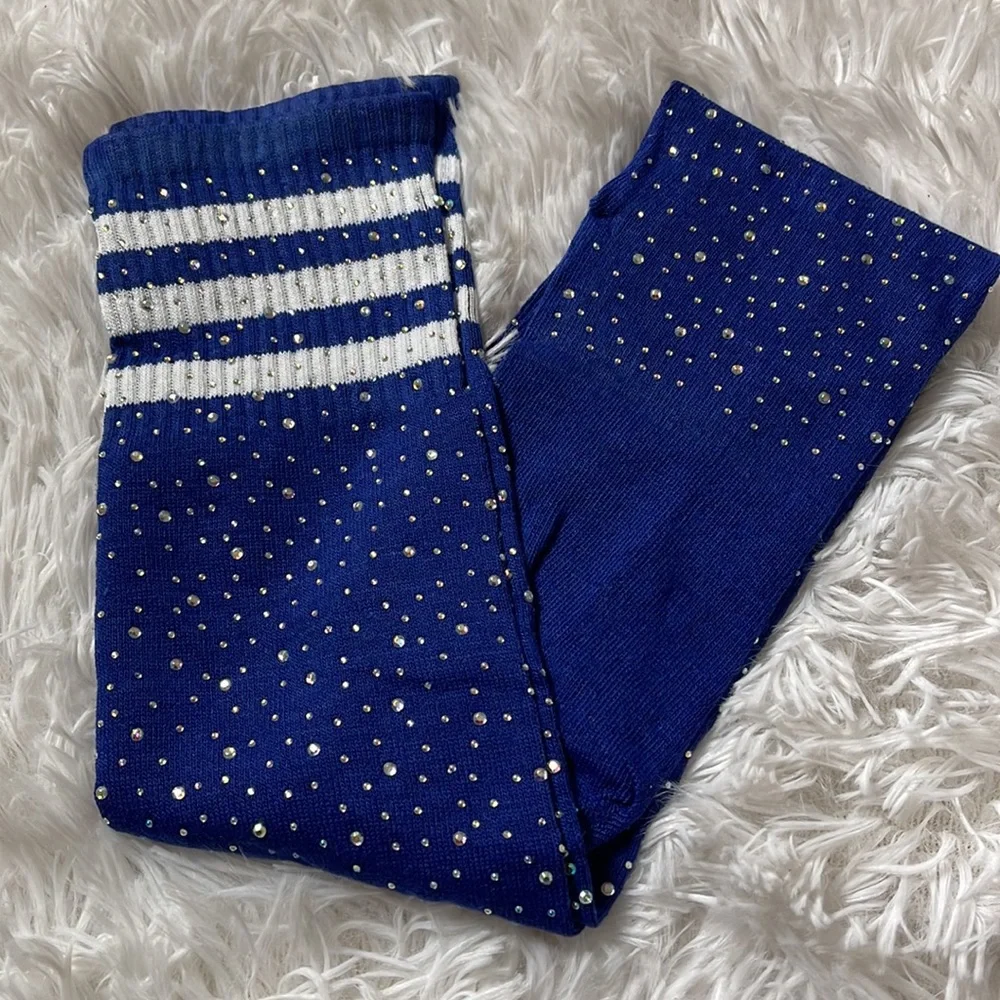 Sexy Bling Sparkly Rhinestone Over The Knee Socks